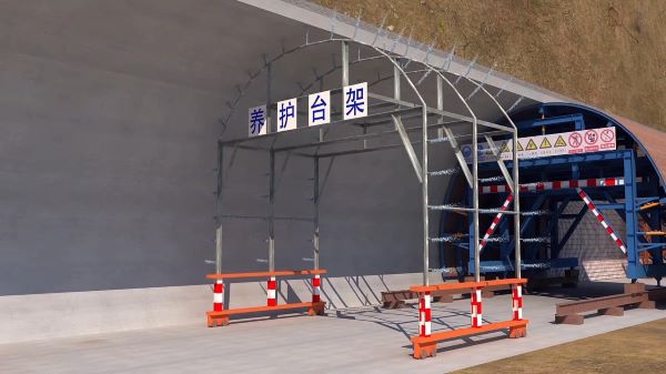 金湖县隧道施工动画制作公司 - 隧道施工工艺和施工方法 - 隧道施工汇报动画视频 - bim 工程施工动画